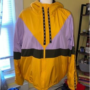 Victoria’s Secret “Pink” Sherpa lined windbreaker